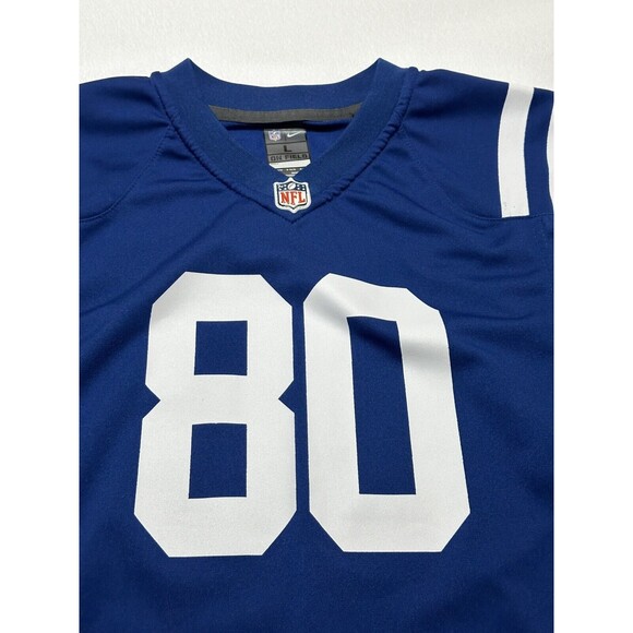 Indianapolis Colts Nike NFL Fleener Blue Jersey Football Youth Size Large 14-16 - Picture 5 of 11